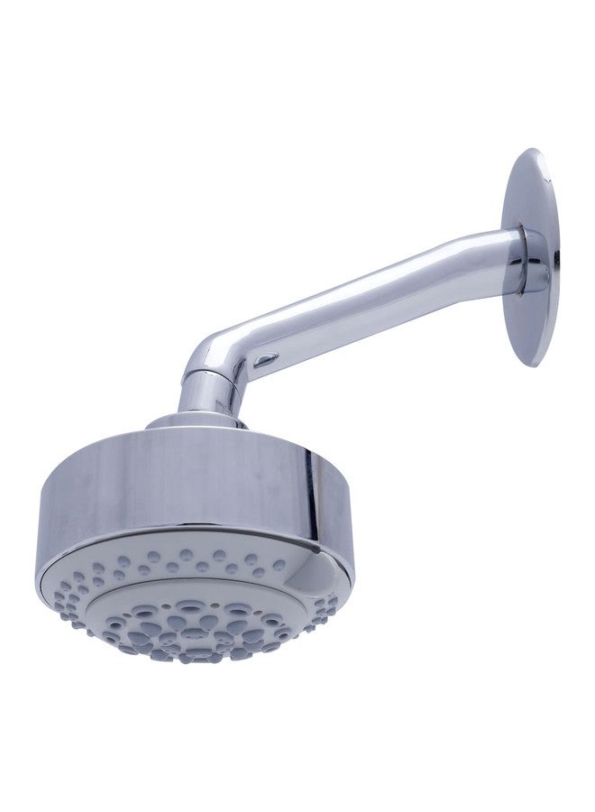SAMANEA MS02-SA-001 Mist Shower head with Shower arm and flange (ABS, Chrome, Stainless Steel, pack of 1) - Image 1